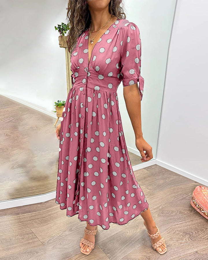 Ginevra | Abito elegante a pois