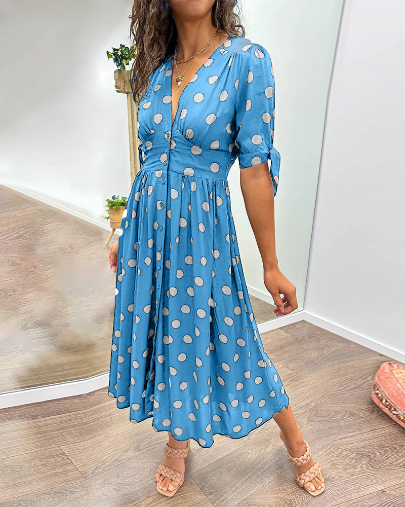 Ginevra | Abito elegante a pois