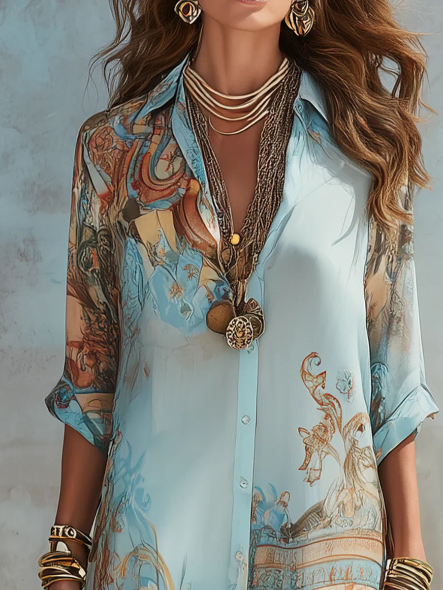 Agnese | Abito elegante e fluido