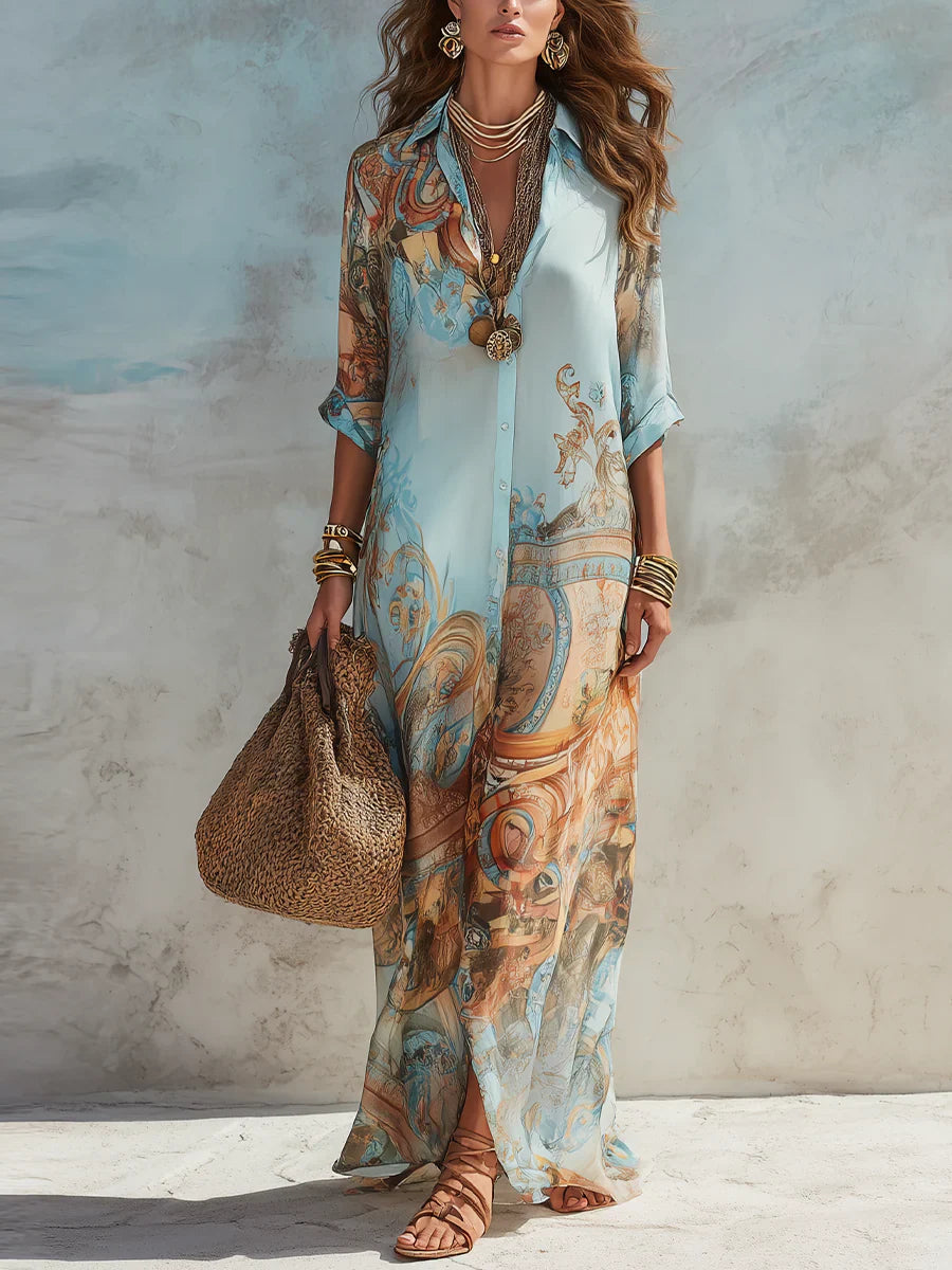 Agnese | Abito elegante e fluido