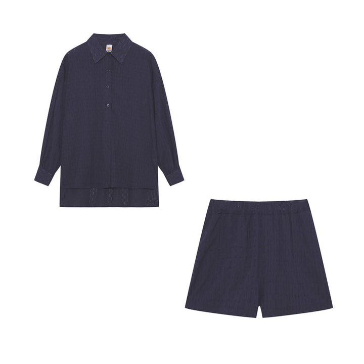 Elizabeth - Completo Camicia e Pantaloni Corti Leggeri