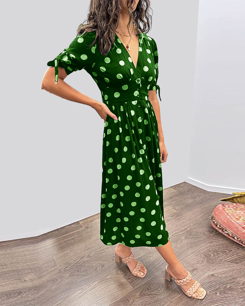 Ginevra | Abito elegante a pois