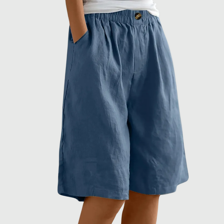 Marie | Pantaloncini larghi con elastico in vita