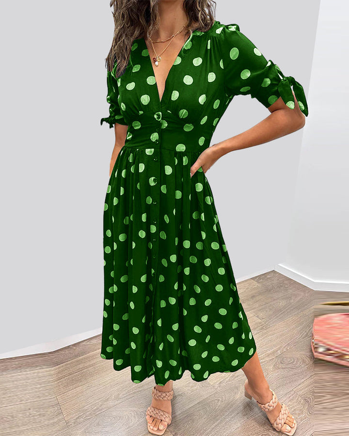 Ginevra | Abito elegante a pois