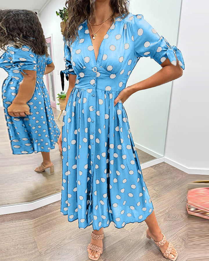 Ginevra | Abito elegante a pois