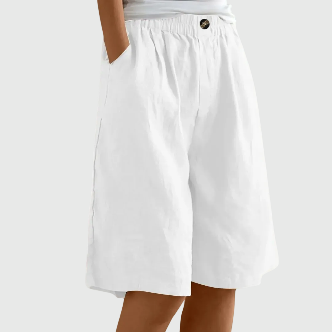 Marie | Pantaloncini larghi con elastico in vita