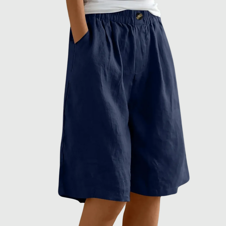Marie | Pantaloncini larghi con elastico in vita