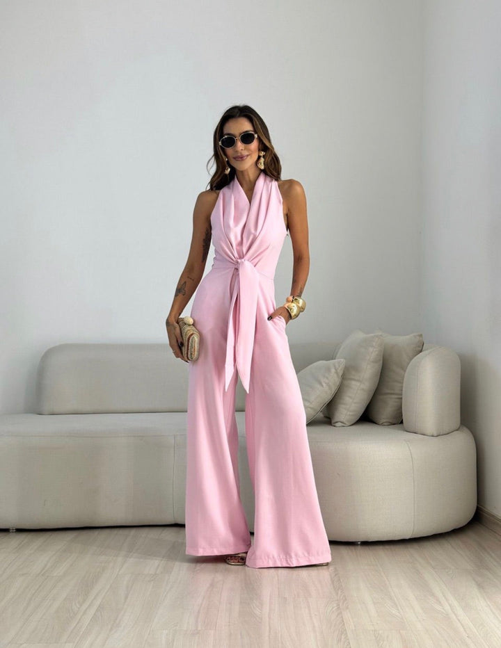Clarissa | Una elegante tuta dalla linea moderna e raffinata