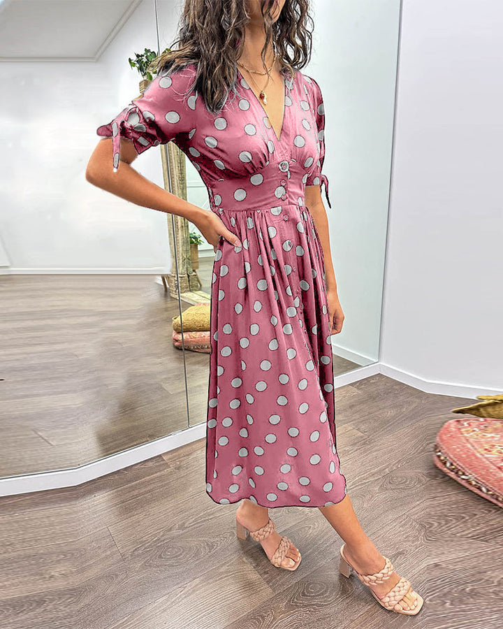 Ginevra | Abito elegante a pois