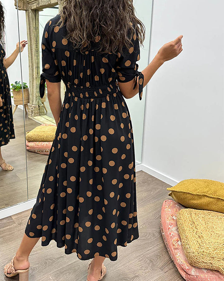 Ginevra | Abito elegante a pois