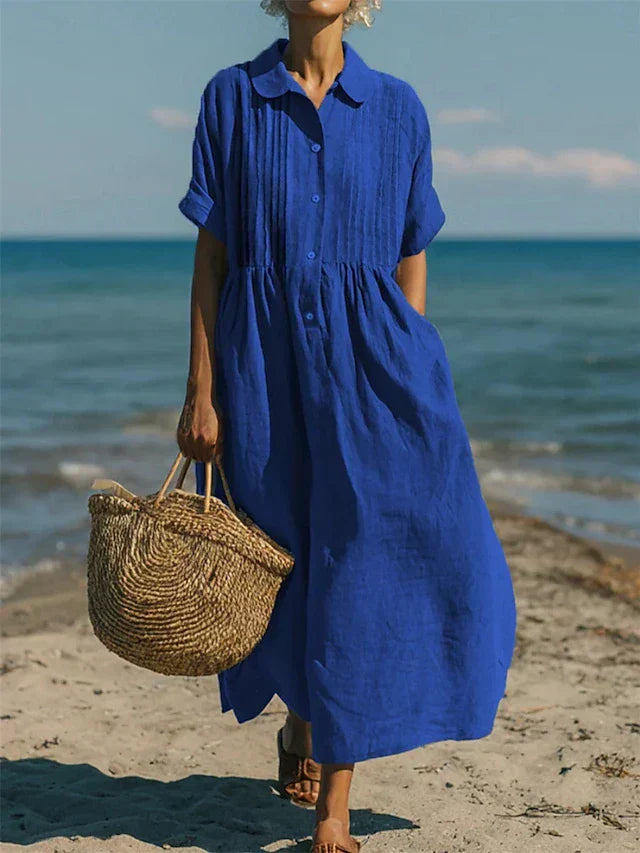 Luciana | ELEGANTE ABITO IN LINO DA DONNA