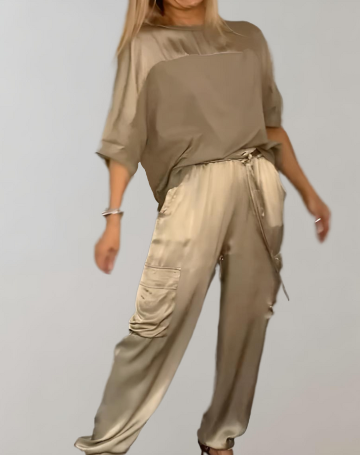 Finley - Set Lounge Cargo in Seta