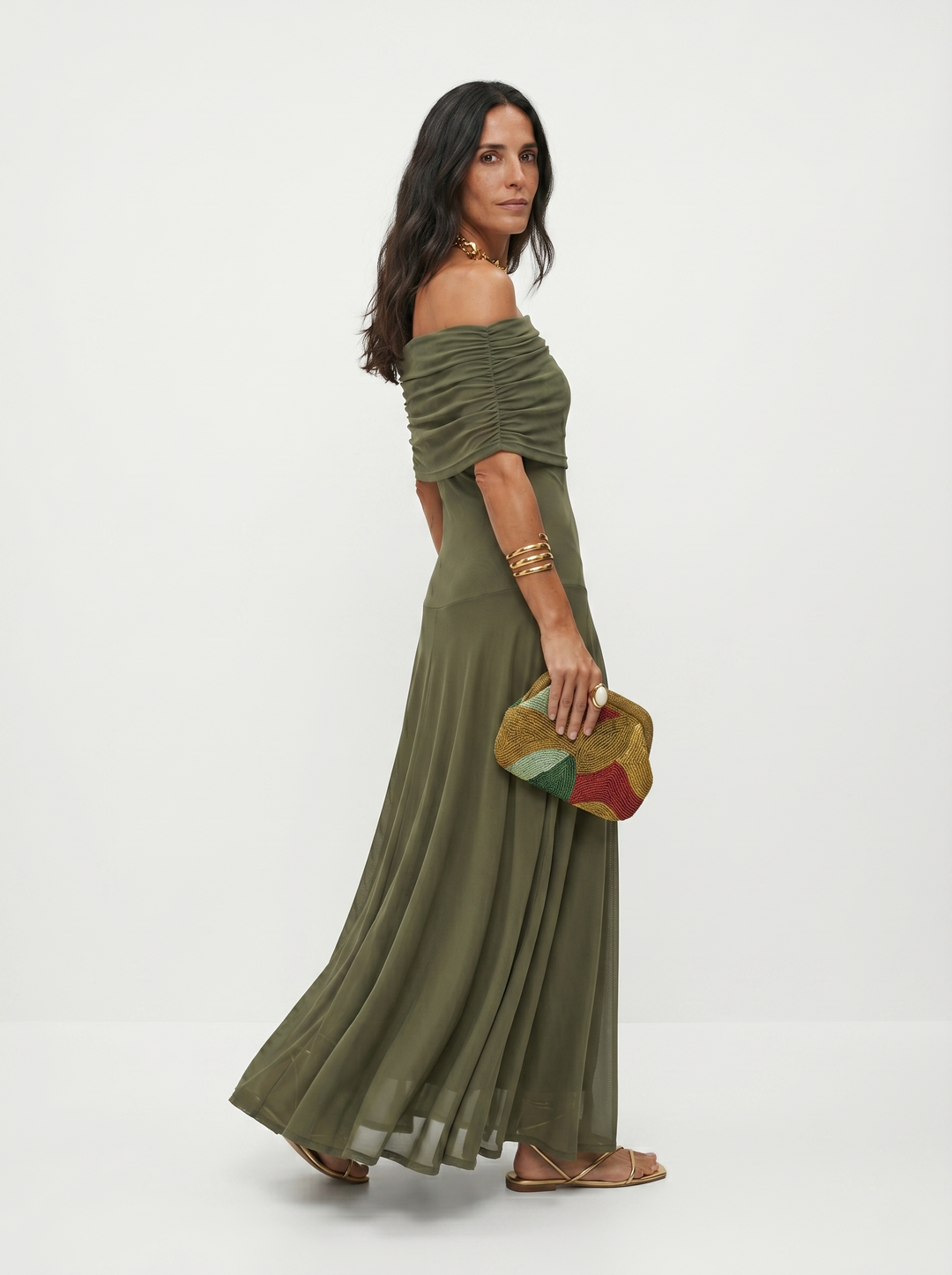 Rossella | Abito lungo, elegante e semplice