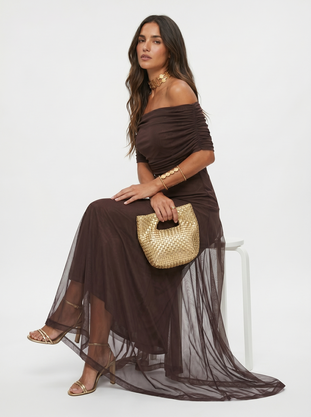 Rossella | Abito lungo, elegante e semplice