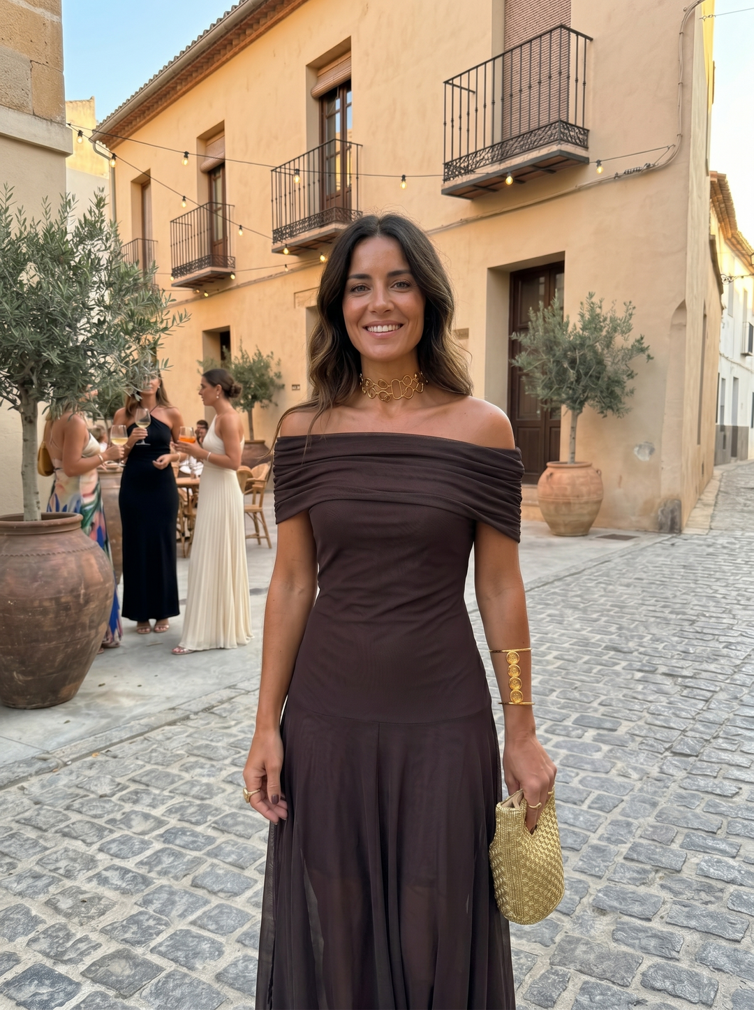 Rossella | Abito lungo, elegante e semplice