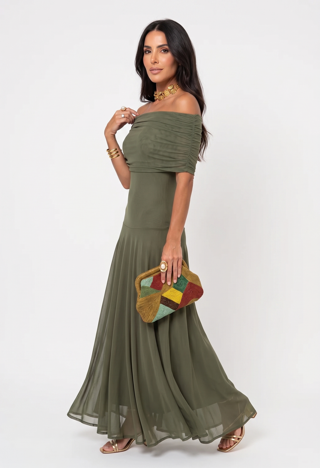 Rossella | Abito lungo, elegante e semplice
