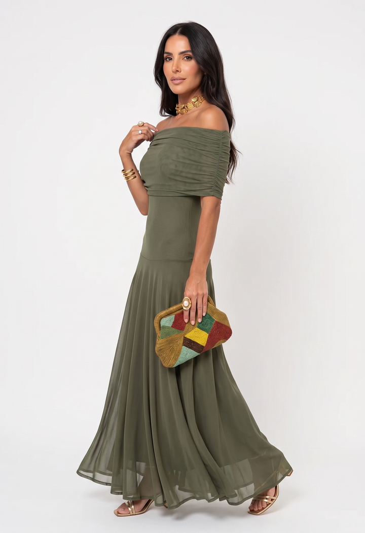 Rossella | Abito lungo, elegante e semplice