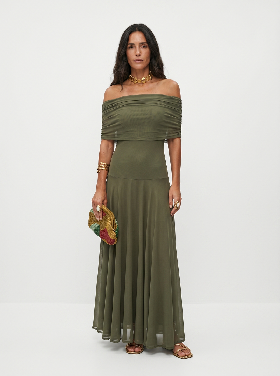 Rossella | Abito lungo, elegante e semplice