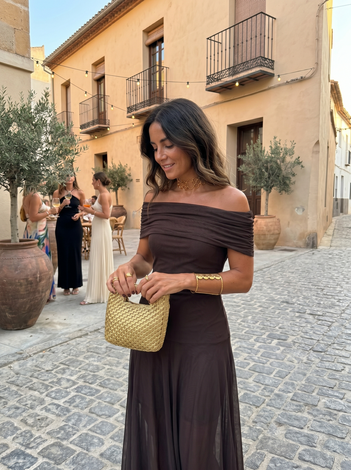 Rossella | Abito lungo, elegante e semplice