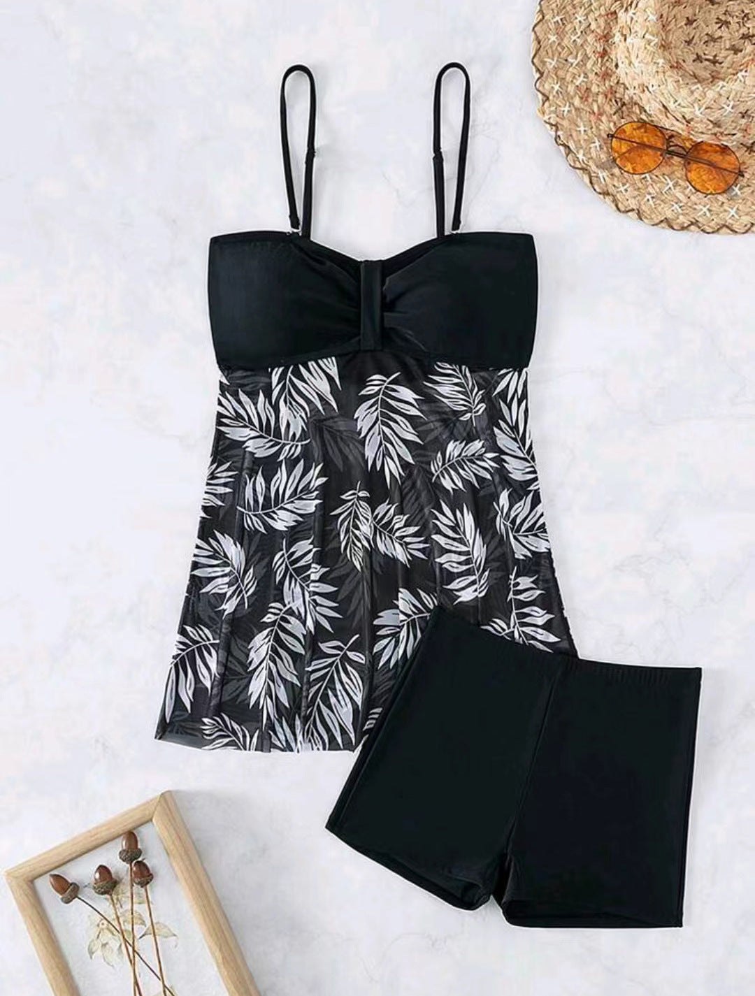Sabrina | Tankini elegante con gonna e effetto snellente