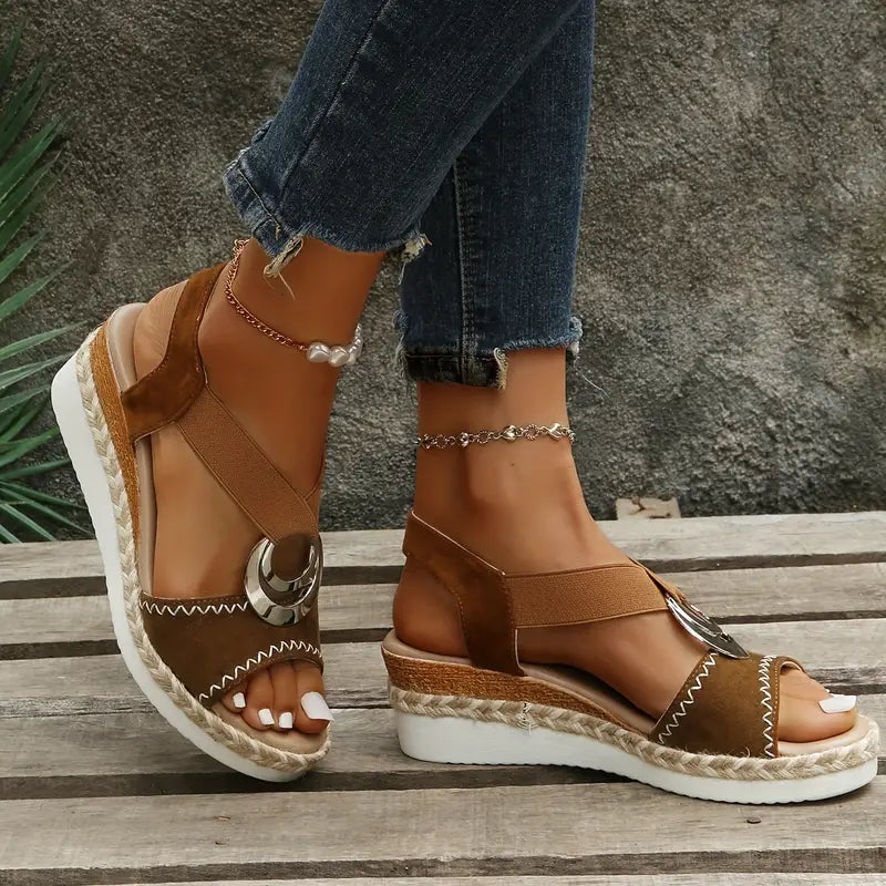 Melissa – Sandali con zeppa eleganti