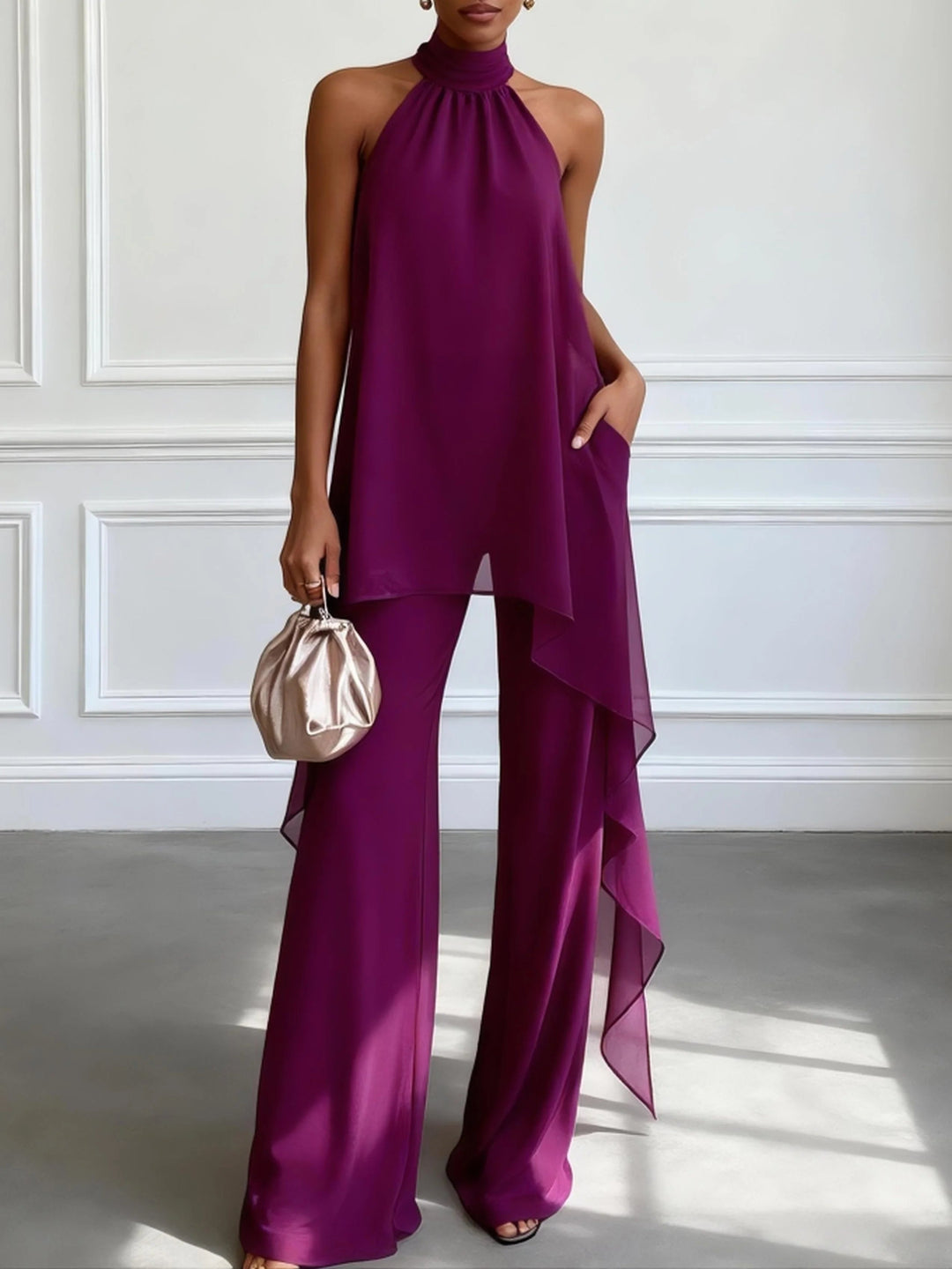 Valentina | ELEGANTE COMPLETO HALTER DA DONNA