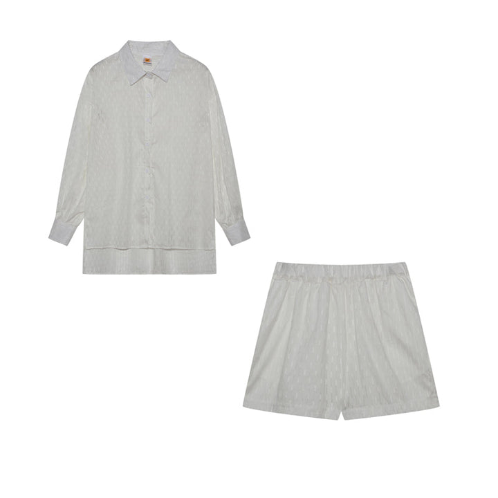 Elizabeth - Completo Camicia e Pantaloni Corti Leggeri