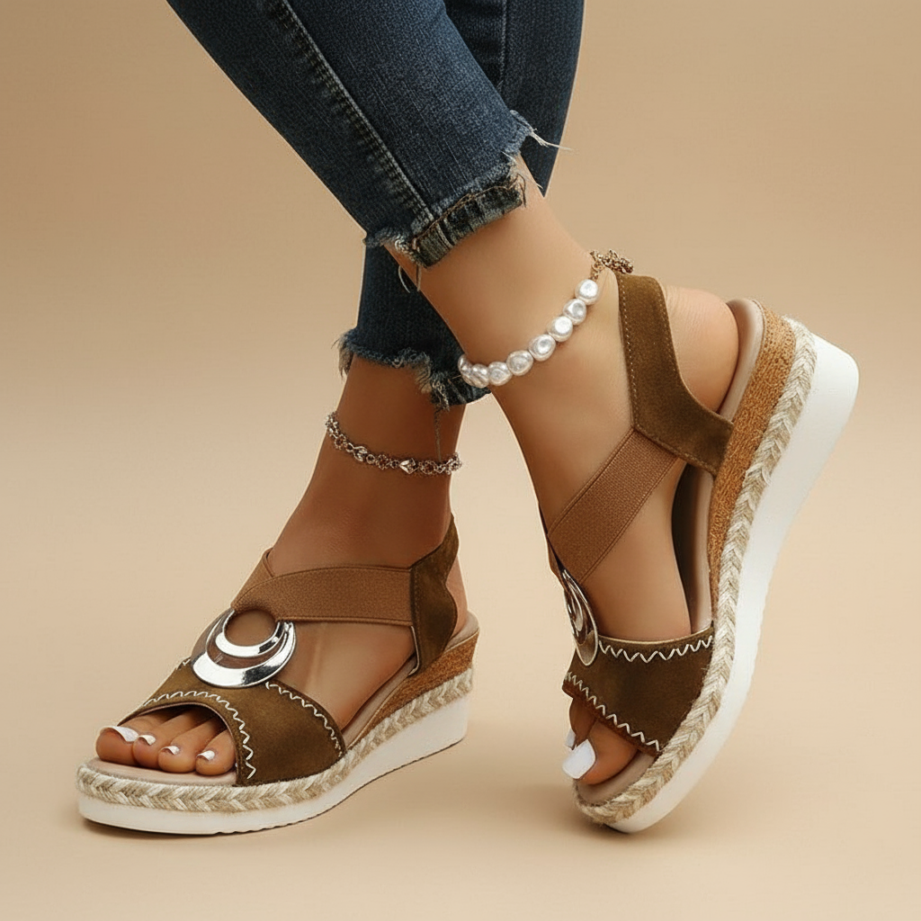 Melissa – Sandali con zeppa eleganti