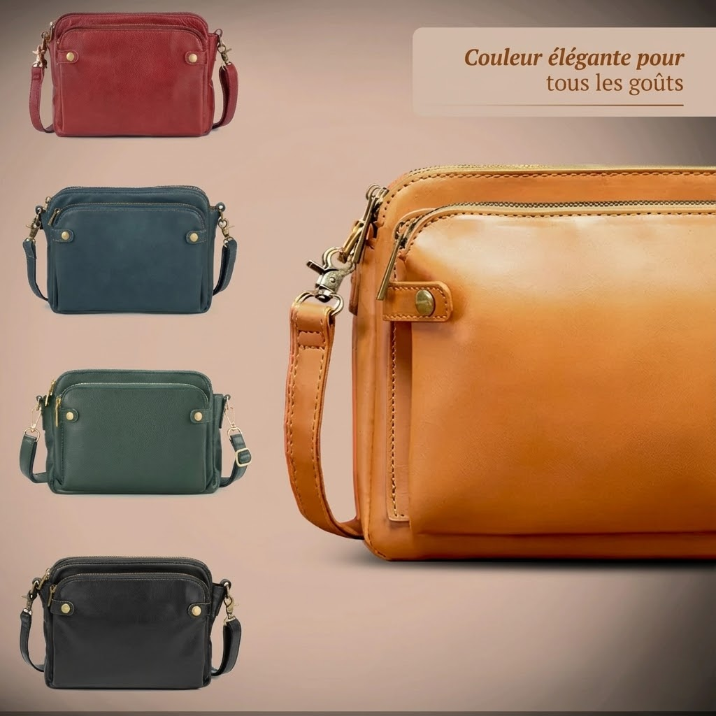 Kimberly™ | Borsa in pelle classica