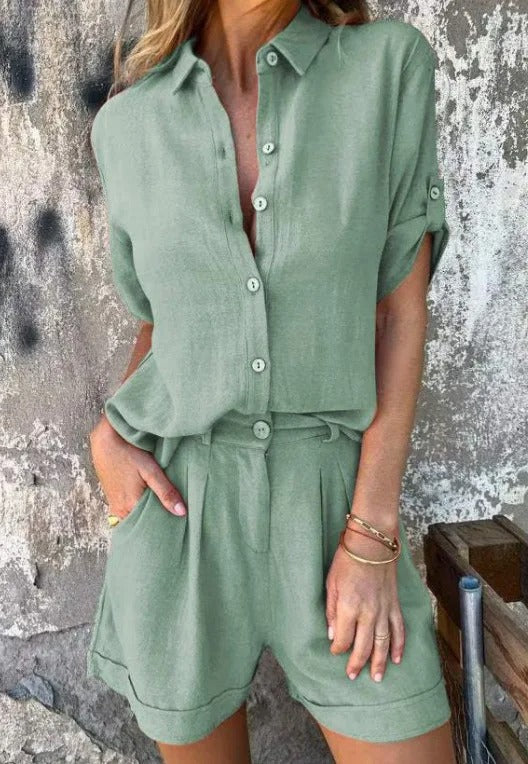 Melda - Completo Buttoned Aerato