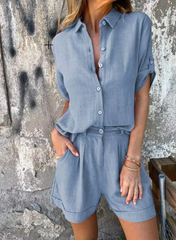 Melda - Completo Buttoned Aerato
