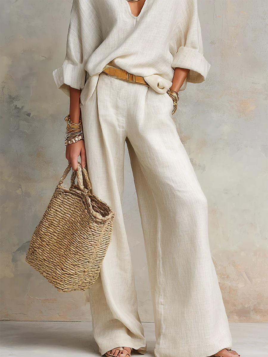 Amelia - Set di due pezzi fresco ed elegante