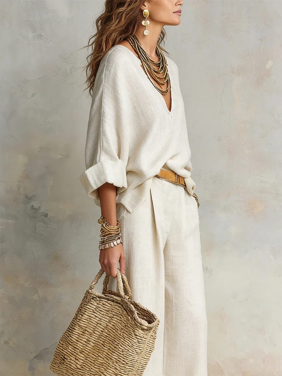 Amelia - Set di due pezzi fresco ed elegante