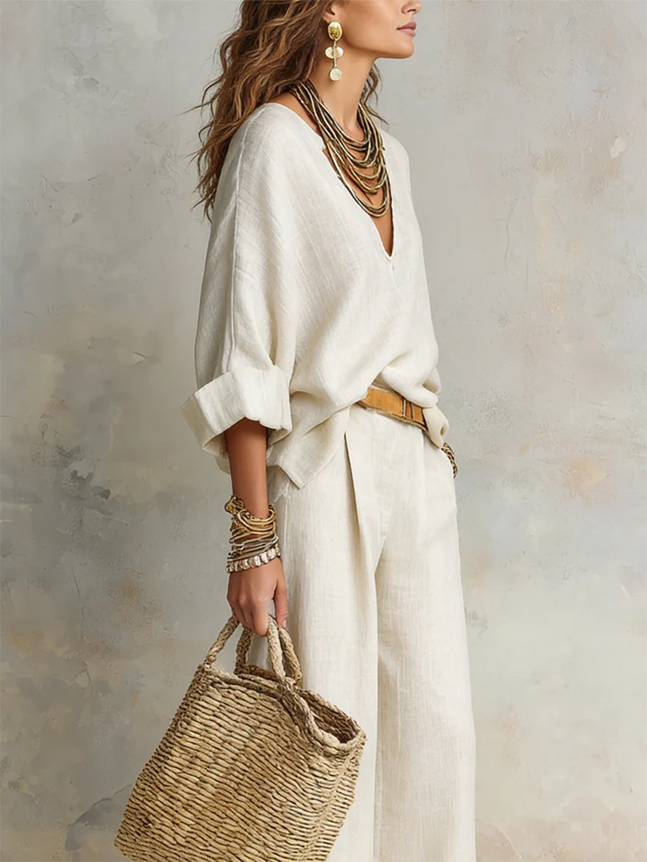 Amelia - Set di due pezzi fresco ed elegante