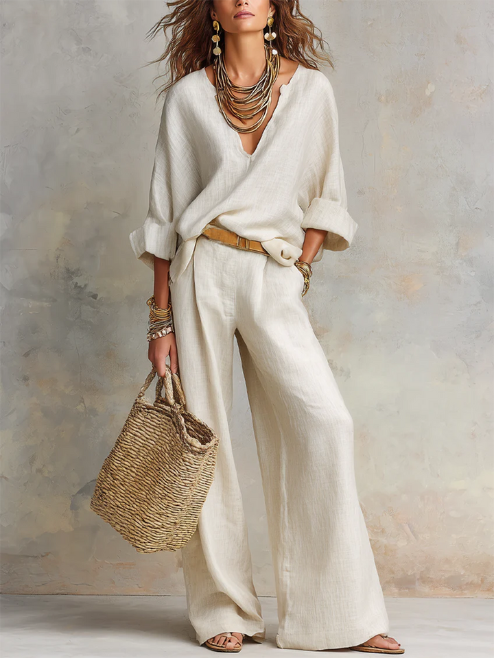 Amelia - Set di due pezzi fresco ed elegante