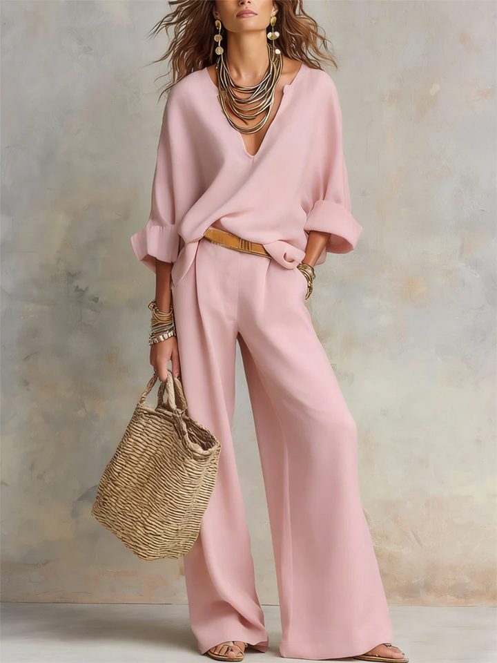Amelia - Set di due pezzi fresco ed elegante