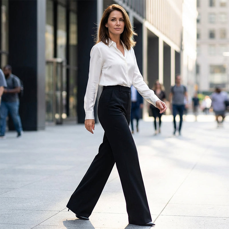 Evelina | Pantaloni a vita alta
